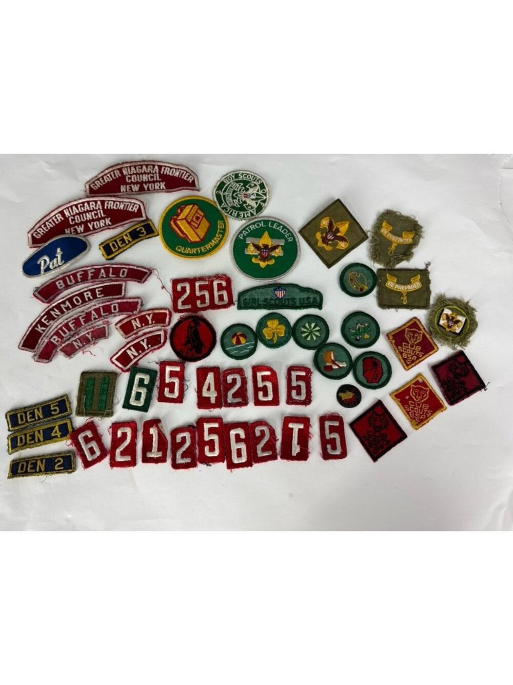 Boy Scouts Girl Scouts Cub Scouts Vintage Patches Lot Buffalo New York